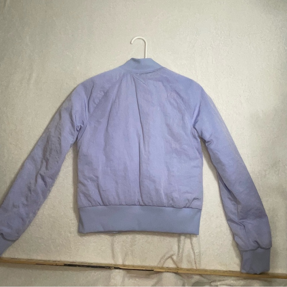 Lululemon nonstop Bomber jacket Women's size 2 reversible full zip - Picture 2 of 13